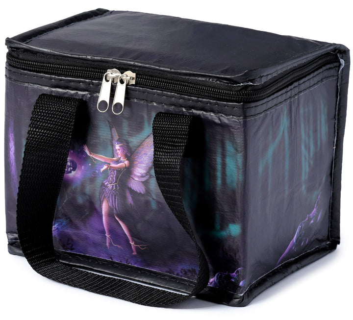 Puckator Cool Lunch Bag Natasha Faulkner Dark Fairy Design Made Out of Recycled Plastic Bottles - Insulated Lunch Bag for Women Men Children - Lunch Box Bag for Work & School Beach Picnic Accessories