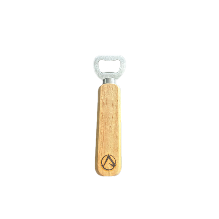 An Outdoor Life Wooden Handle Bottle Opener