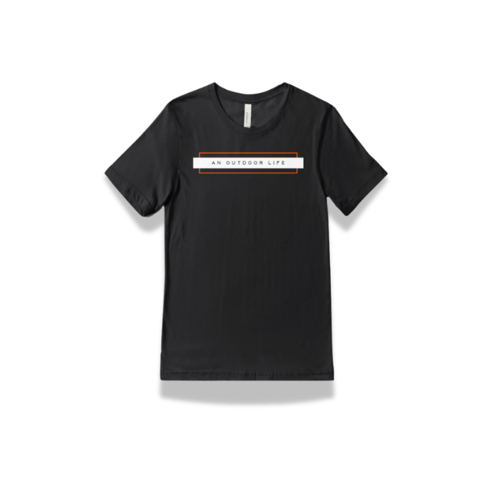 An Outdoor Life Short Sleeve T Shirt in Black