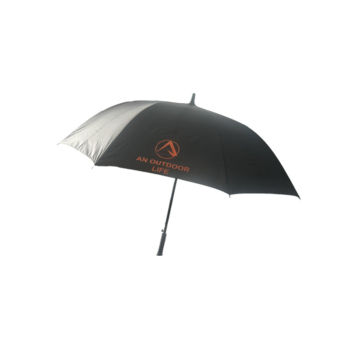 Black and Orange Automatic Open Umbrella